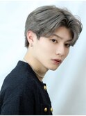 シースルーマッシュダウンパーマ韓国マッシュ