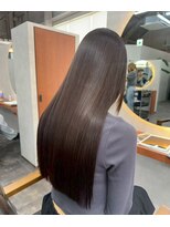 オズ 郡山駅前店(OZ)&nbsp;郡山話題の髪質改善で周りと差がつくカラーラベンダーグレージュ