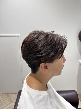 ルイマダーナ 栄店(LOUIMADNA) 毛流れしっかり出すならフェザーパーマ【二村】