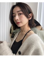 リンヘアー 表参道(RIN hair) 顔まわりカット*レイヤーボブ*小顔カット