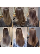 【白髪が気になり始めた方にオススメ】☆白髪ぼかしハイライト☆