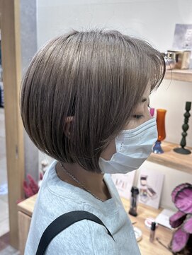 リミックス 南国店(remix) 丸み大人ボブ