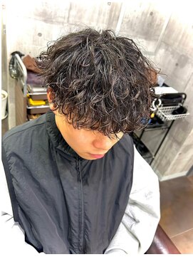 トゥルークリエイション 新越谷(True Creation) MEN’S HAIR/サーフカール/刈り上げセンターパート/新越谷