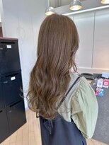 ユニ バイ マグ 長野店(Uni.by Mag)&nbsp;20代30代◎オリーブベージュ×レイヤーカット髪質改善