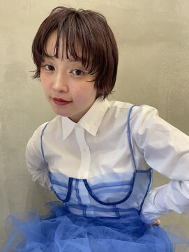 ロンドフルール 大宮東口(Lond fleur) ミニウルフレイヤーカット顔周りカット前髪カット韓国ボブ/大宮