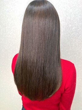 美容室 ハルミ ヘア リゾート 川口店(Harumi Hair Resort) 前髪/アンブレラカラー/こなれミディ/イメチェン/ウェーブパーマ