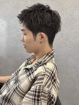 リオールバイニアウ(RE:ALL by Niau) スパイキーショートツイストスパイラルパーマピンパーマ群馬太田
