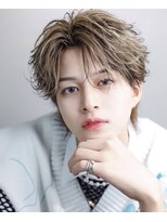アストラ(ASTRA)&nbsp;MEN’S HAIR/波巻きツイストスパイラル/リバースセンターパート