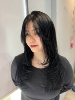 ティック 福井鯖江店(tic.)&nbsp;レイヤーカット×ブルーブラック