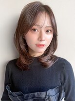 アグノス 青山(Agnos) ワンホンレイヤー愛されサイドバングワンカールイメチェン