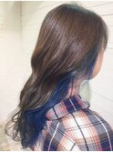 イヤリングカラー☆ブルー