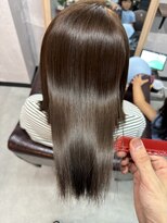 ダラ(D.A.R.A)&nbsp;ブラウンカラー＋高濃度ケラチン髪質改善トリートメント