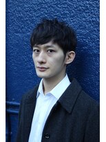 ブークル(boucle)&nbsp;外国人風ビジガジツーブロック無造作ショート!