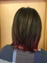 プライベートルーム PrivateRoom&nbsp;インナーカラー♪サラ艶ストレートボブ♪