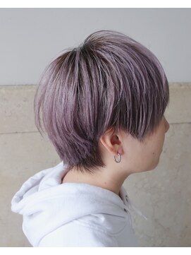 リュト(Lute) ショートスタイル×パープルシアグレー