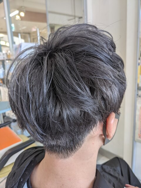 メンズシルバーアッシュ【松戸市　上本郷　BEST HAIR】