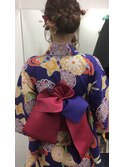 浴衣 ヘアセット