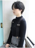 天神【BIRTH】センター分けマッシュショート