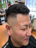 カットハウス コヤマ&nbsp;フェード×濡れパン