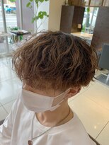 フォルテ 草薙店 波巻きパーマ マッシュスタイル