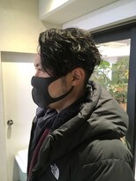 オーシャン(Ocean)&nbsp;［OCEAN Hair&Life高田徹］刈り上げ　強めパーマ