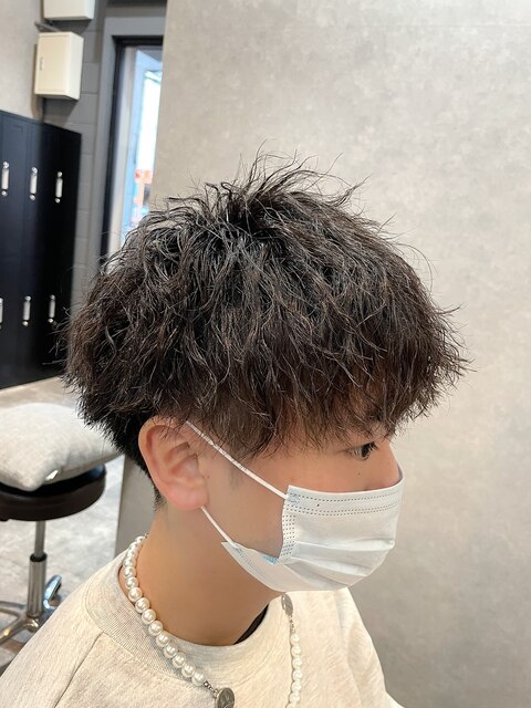 【Roots homme】 ハードツイストパーマ