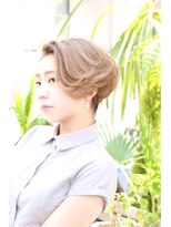 ハレ 中目黒(hale) 前下がりワンカールショートボブ