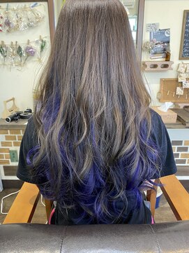 ヘアークローバー(hair Clover) インナーカラー