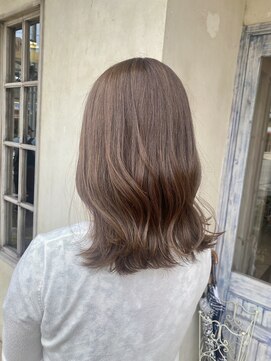 エイミーバイアフロート(amie  by afloat) ブリーチなし◎グレージュカラー