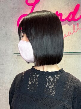 ロンドヴァリー 渋谷店(Lond vallee) ボブ～髪質改善ストレート～