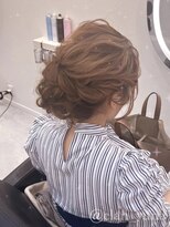 ヘア サロン クラン ソア 心斎橋店(hair salon clan soar)&nbsp;サイドアップ【クランソア】ヘアセット/ヘアメ/心斎橋