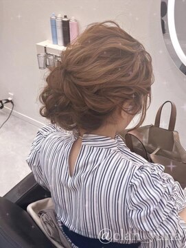 ヘアセット クラン ソア 心斎橋店(hair set Clan soar) サイドアップ【クランソア】ヘアセット/ヘアメ/心斎橋