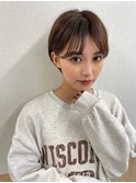 ハンサムショート/くびれヘア/センターパート[横浜駅]