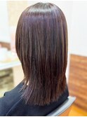 20代30代大人可愛い髪質改善カラーショコラアッシュ艶感透明感