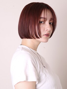 トライポッド(TRIPOD) デザインカラーレイヤーカットウェットヘアオリーブベージュ0702