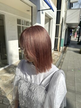 ラブリッシュ(LOVERICHE) 〈夏ハイトーン必見！〉まろやかピンクベージュ【本田】