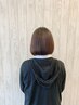 カット＋深みのある透明感カラー＋4Stepトリートメント