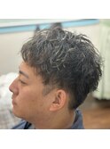 メンズツイストパーマ