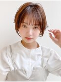 小顔 美髪 レイヤーカット イメチェン ワイドバング"