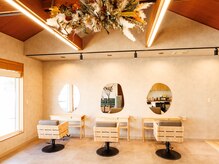 ルピナスの雰囲気（お客様にリラックスして頂ける空間作りに宝を入れています。）