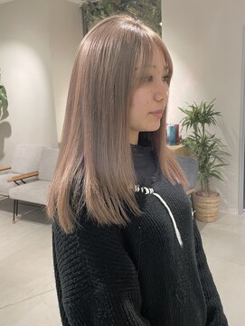 ロテ 名古屋 名駅店(Lote.) イメチェン/ホワイトブロンド/外ハネボブ/美髪/名古屋/名駅