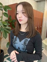 ノエ(noe)&nbsp;ホワイトグレージュ/デジタルパーマ/チェリーブラウン/栄h71