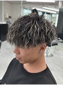 波巻きパーマ/スパイラル/ツイスパ/メンズサロン/メンズ/波巻き