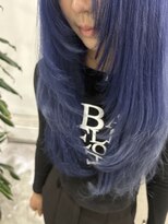 リュンヌ(Lune)&nbsp;ブルーラベンダー/寒色系/ブリーチカラー/ダブルカラー/YU91