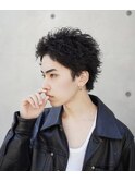 渋谷スパイキーパーマスパイキーショートパーマ刈り上げショート