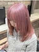 ・ウェーブミディアムワイドバング韓国レイヤーカット/三鷹れ