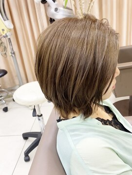 スタイルクリエイター 牛久店(Style Creator) ダブルカラー　ミルクティー