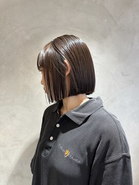 ニコ トウキョウ ヨコハマ(nico) ボブ切りっぱなしボブタッセルボブ