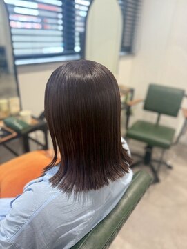 シャルムバイルーチェココ(CHARME by Lu'ce coco) くびれヘアすとんと艶ミディ