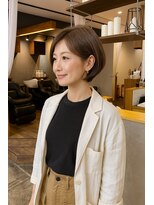 コポル(Copol)&nbsp;まわりと差がつく大人ショート×アッシュグレージュ